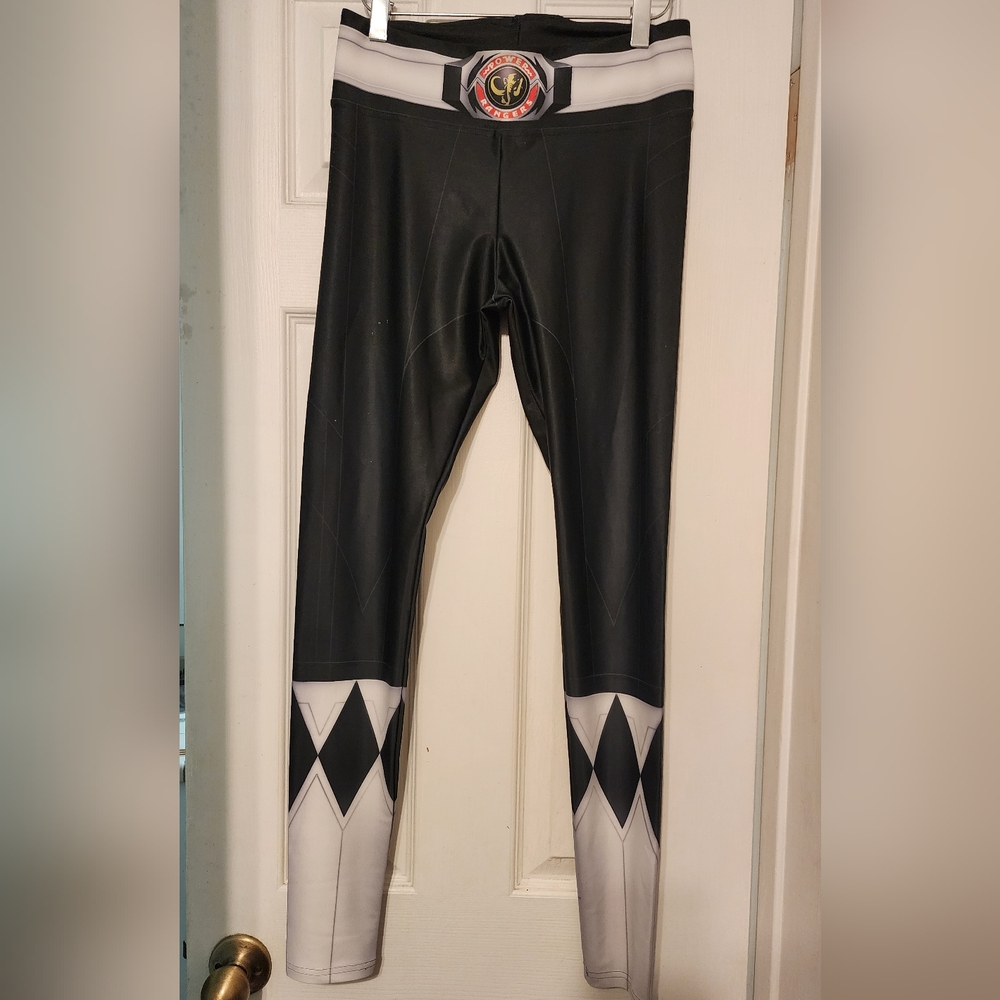 Black Power Ranger leggings size medium